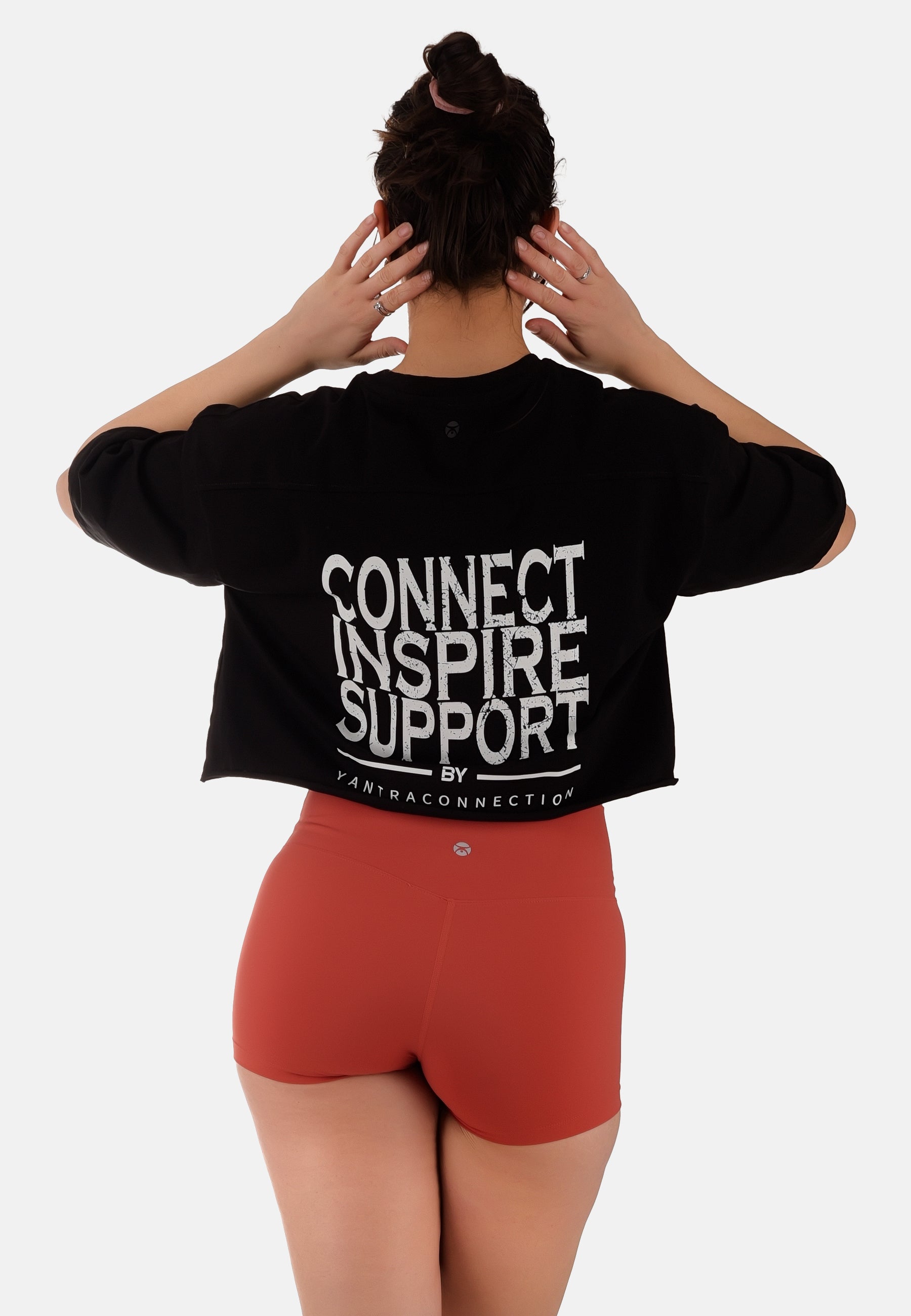 Oversized Crop Top T-shirt