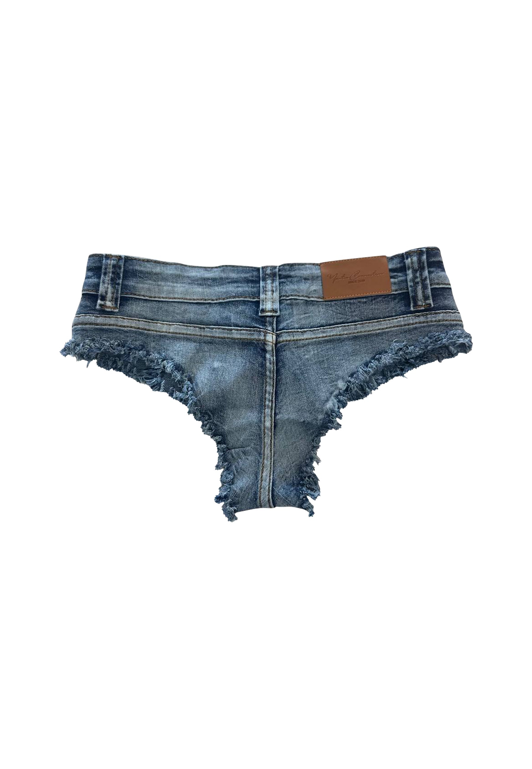 EGOISTA  Mini Jeans Denim Shorts