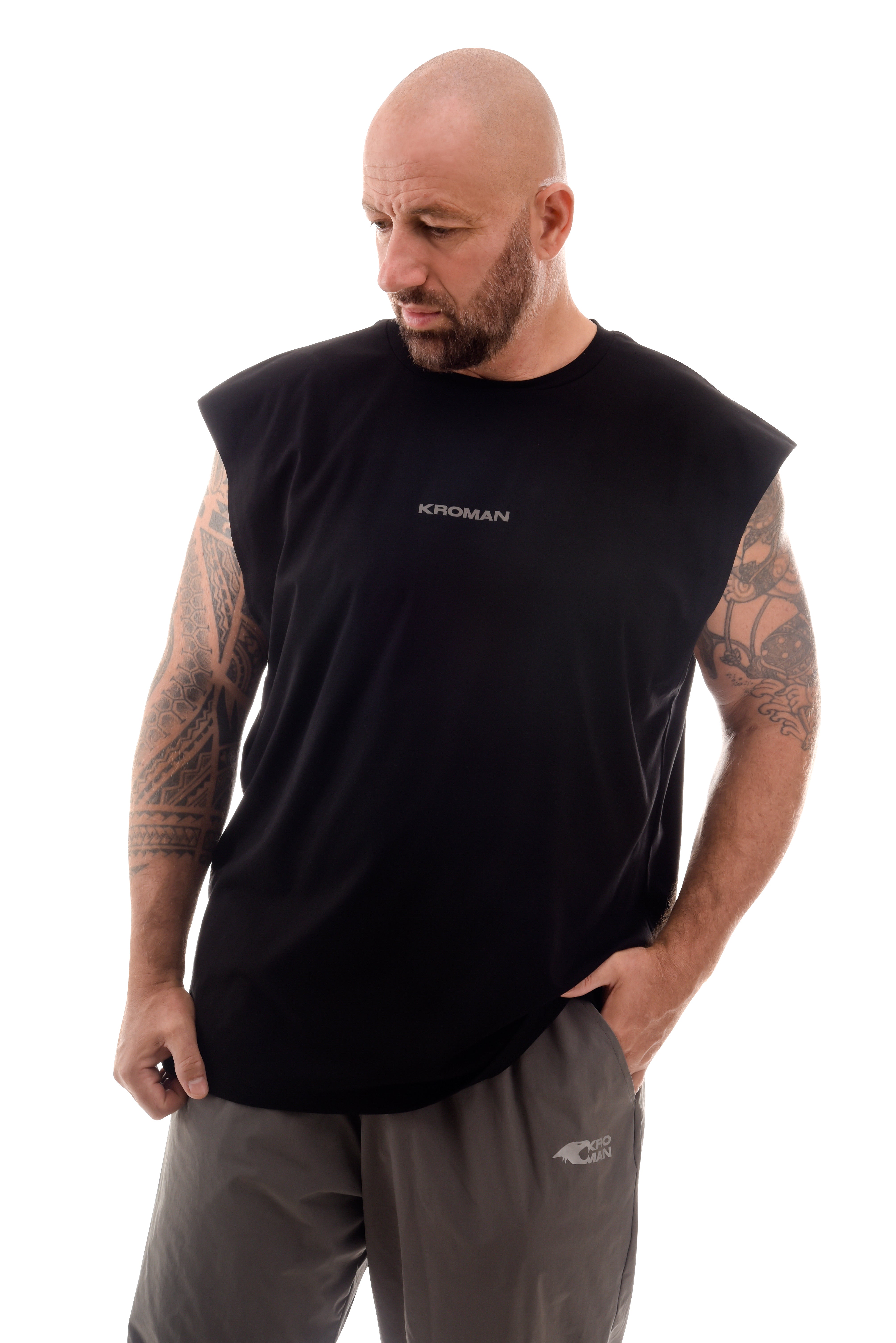 ALPHA WIDE CUT TANK TOP