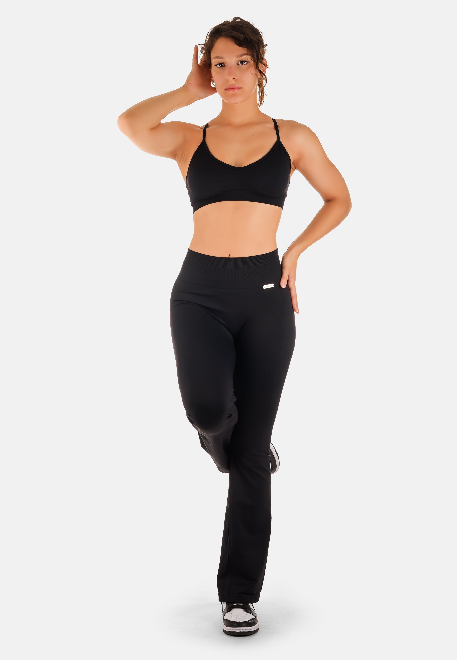 BUBEMI Leggings évasé