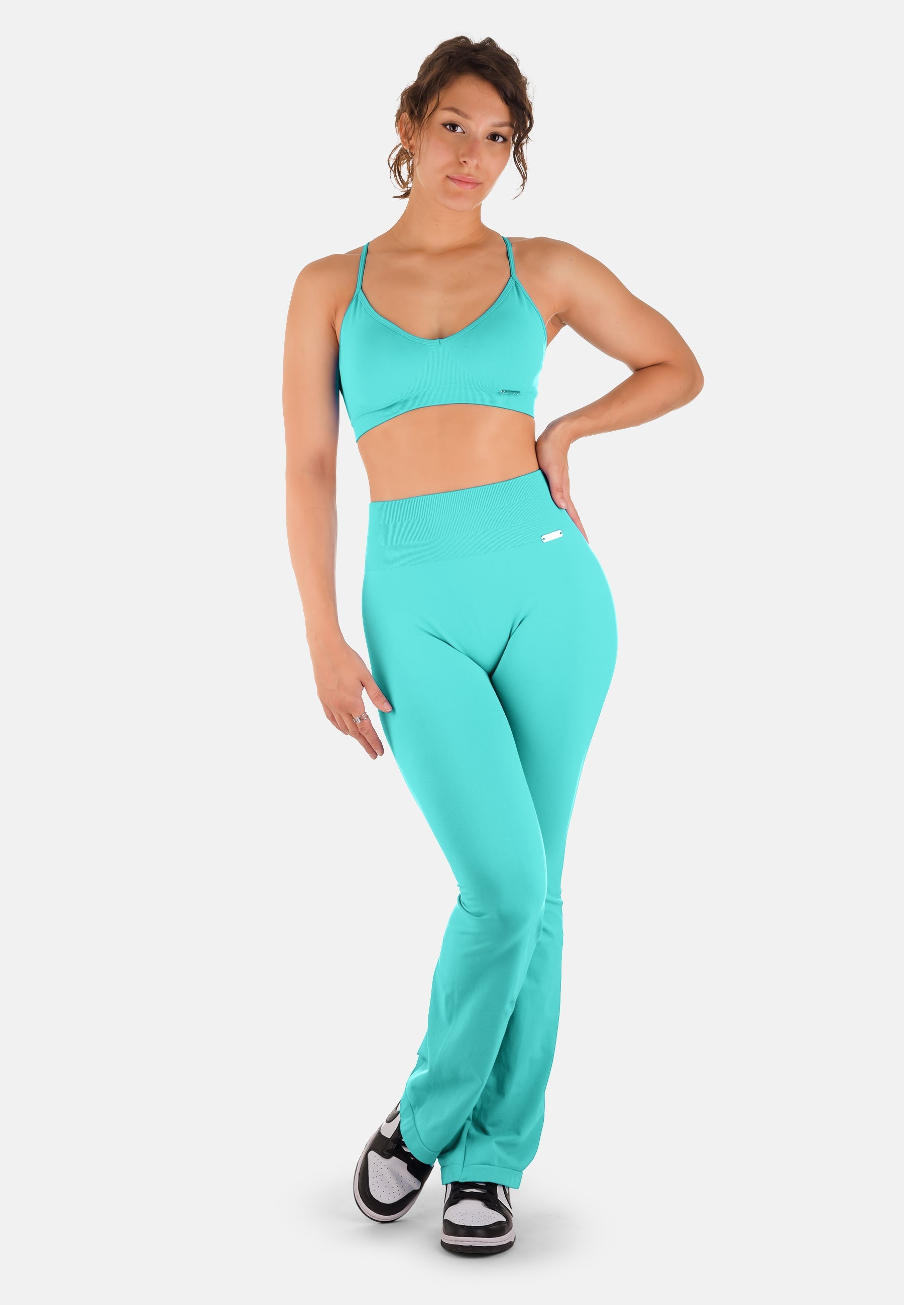 BUBEMI Leggings évasé