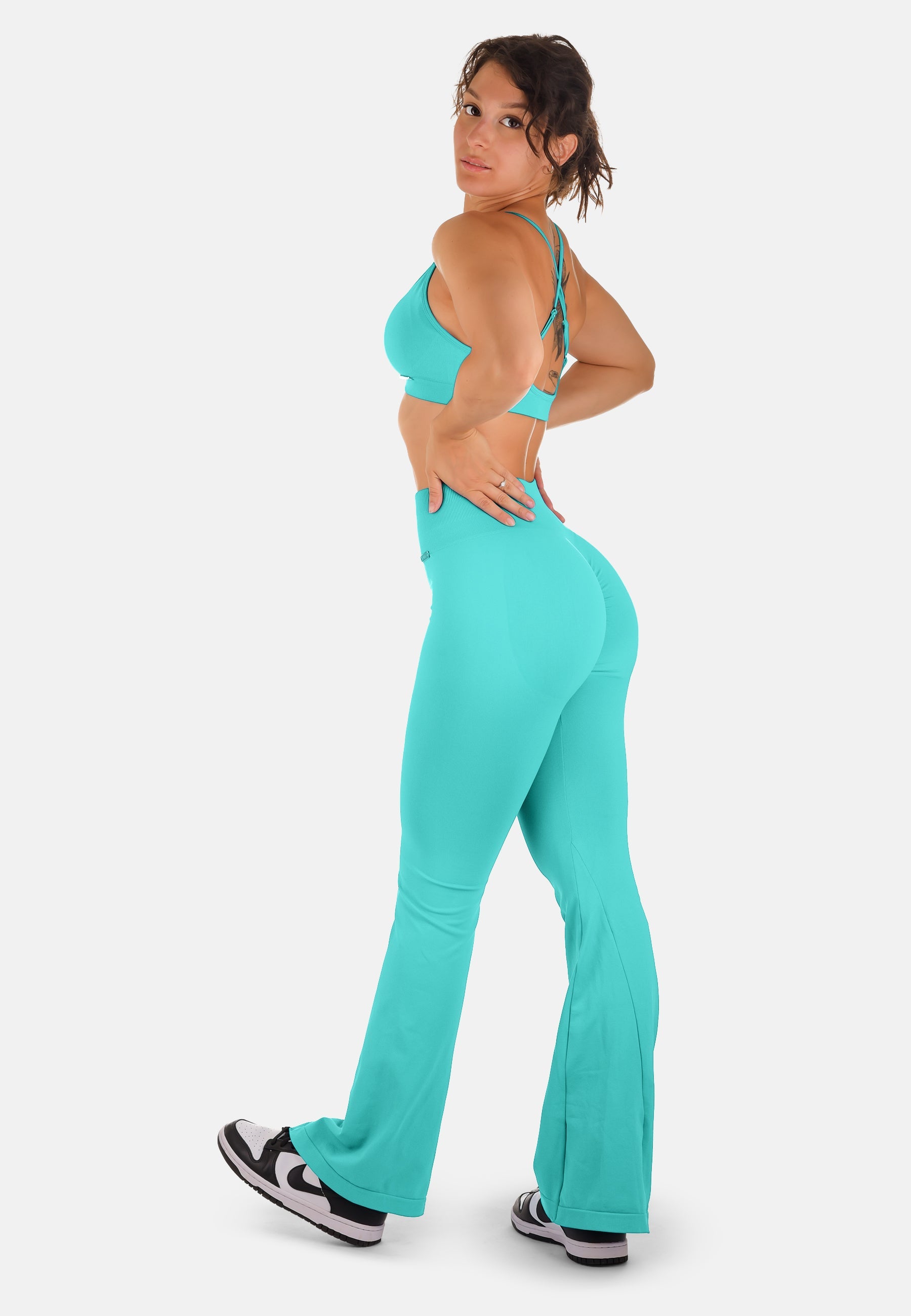 BUBEMI Leggings évasé