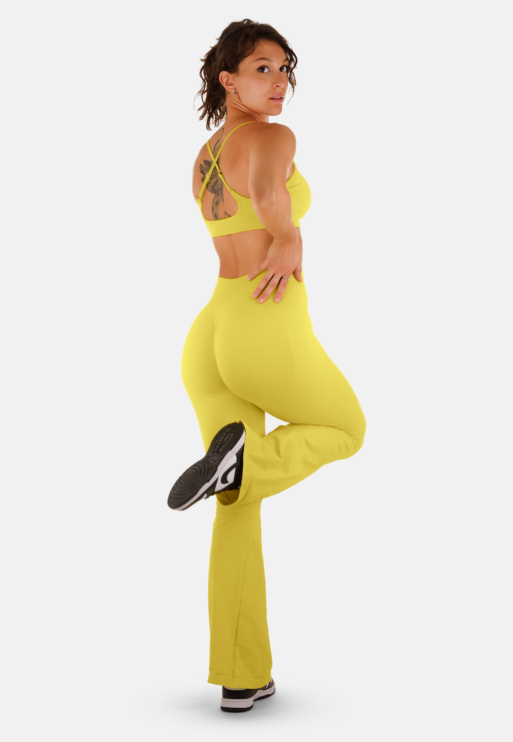 BUBEMI Leggings évasé