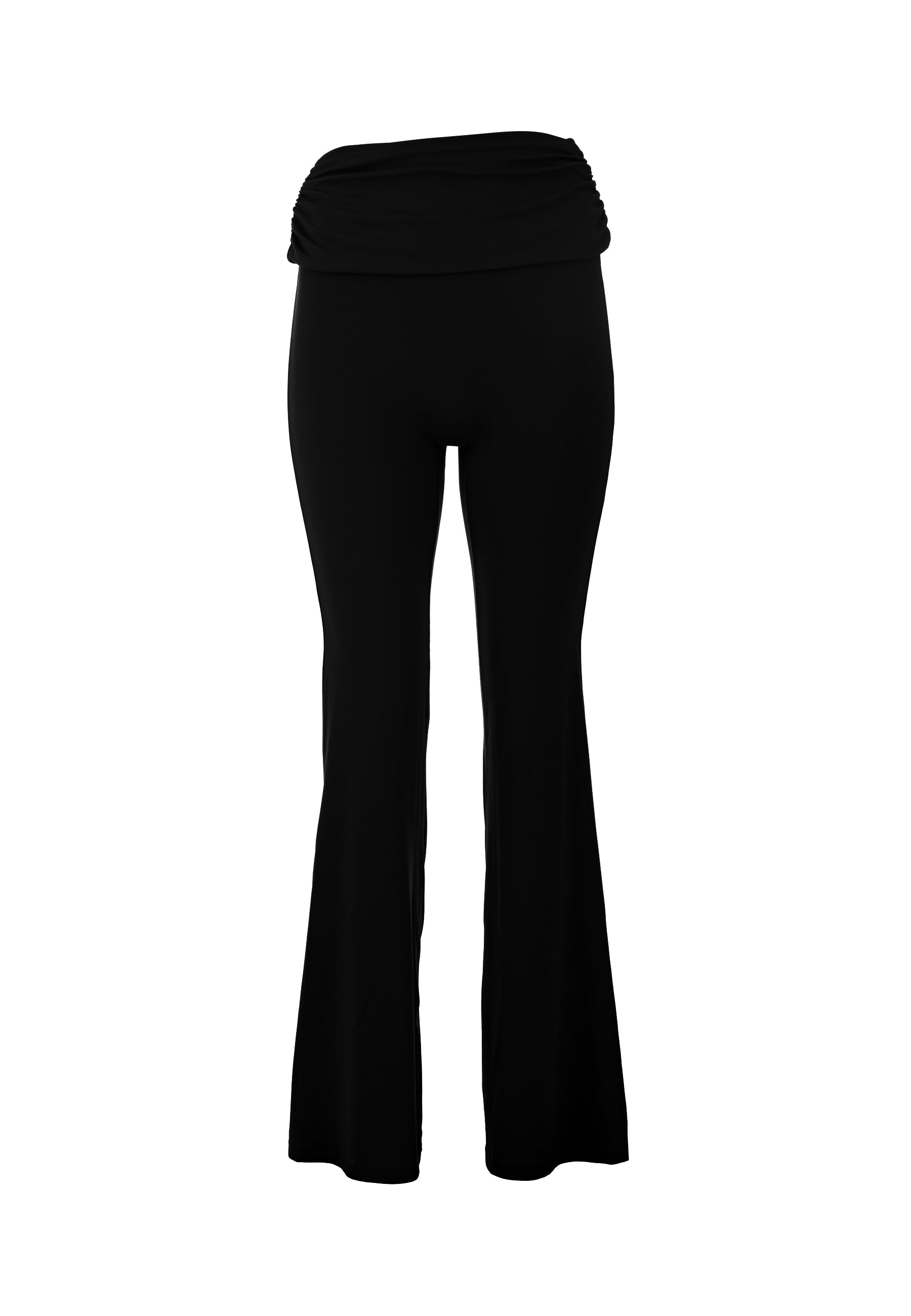 MEREBA Leggings évasé à taille rabattable