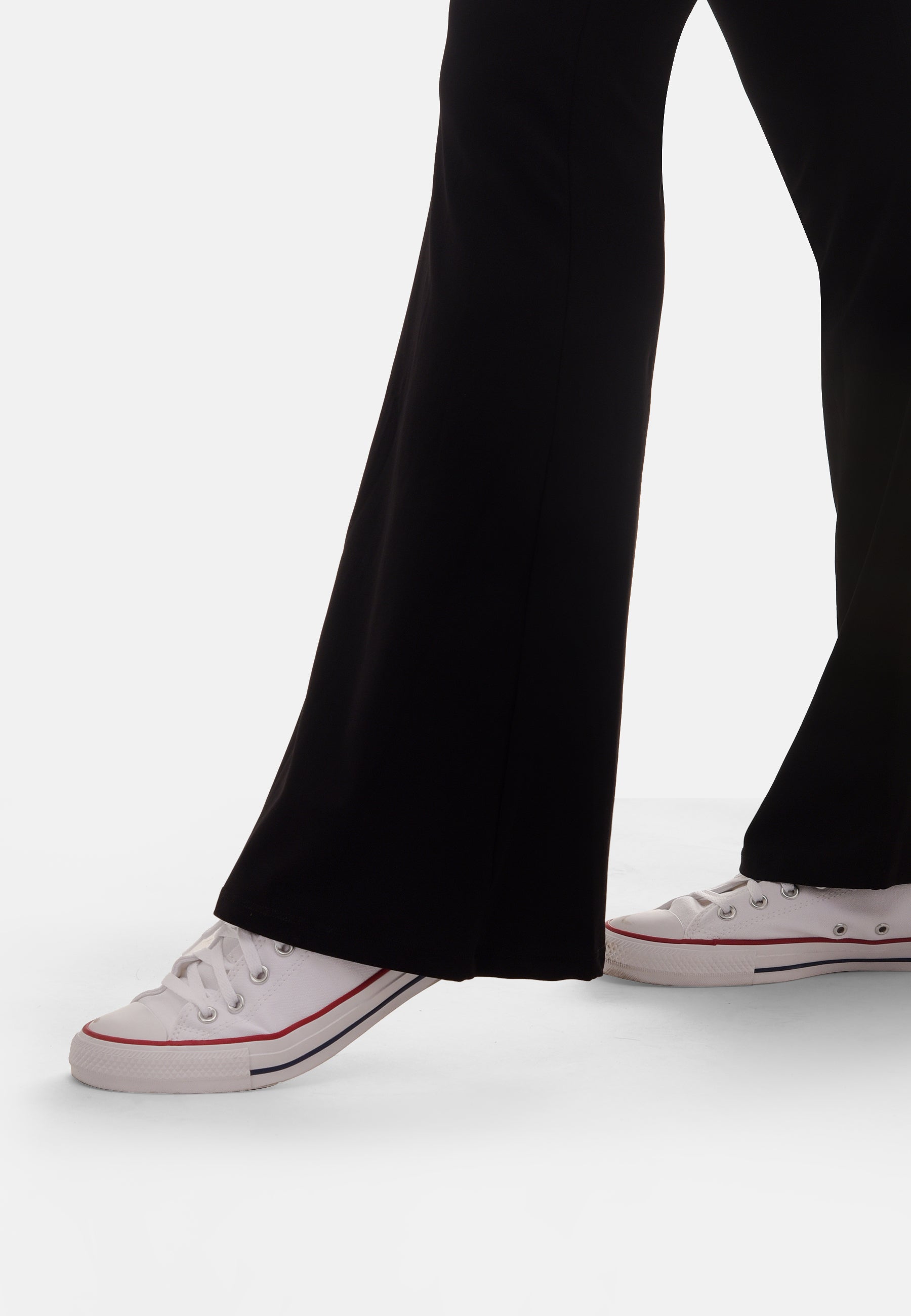 MEREBA Leggings évasé à taille rabattable