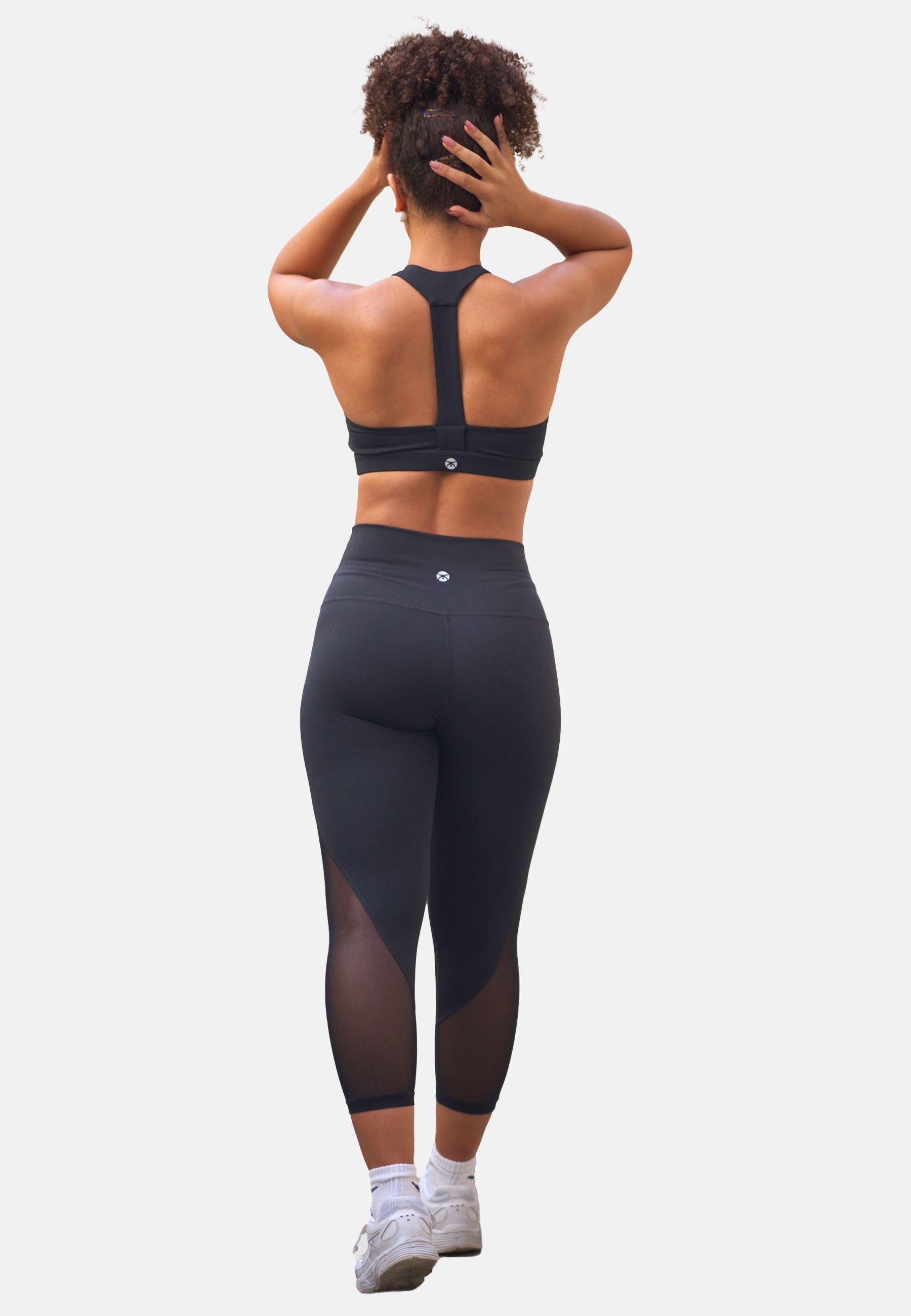 MESH CAPRI Leggings - YantraConnection