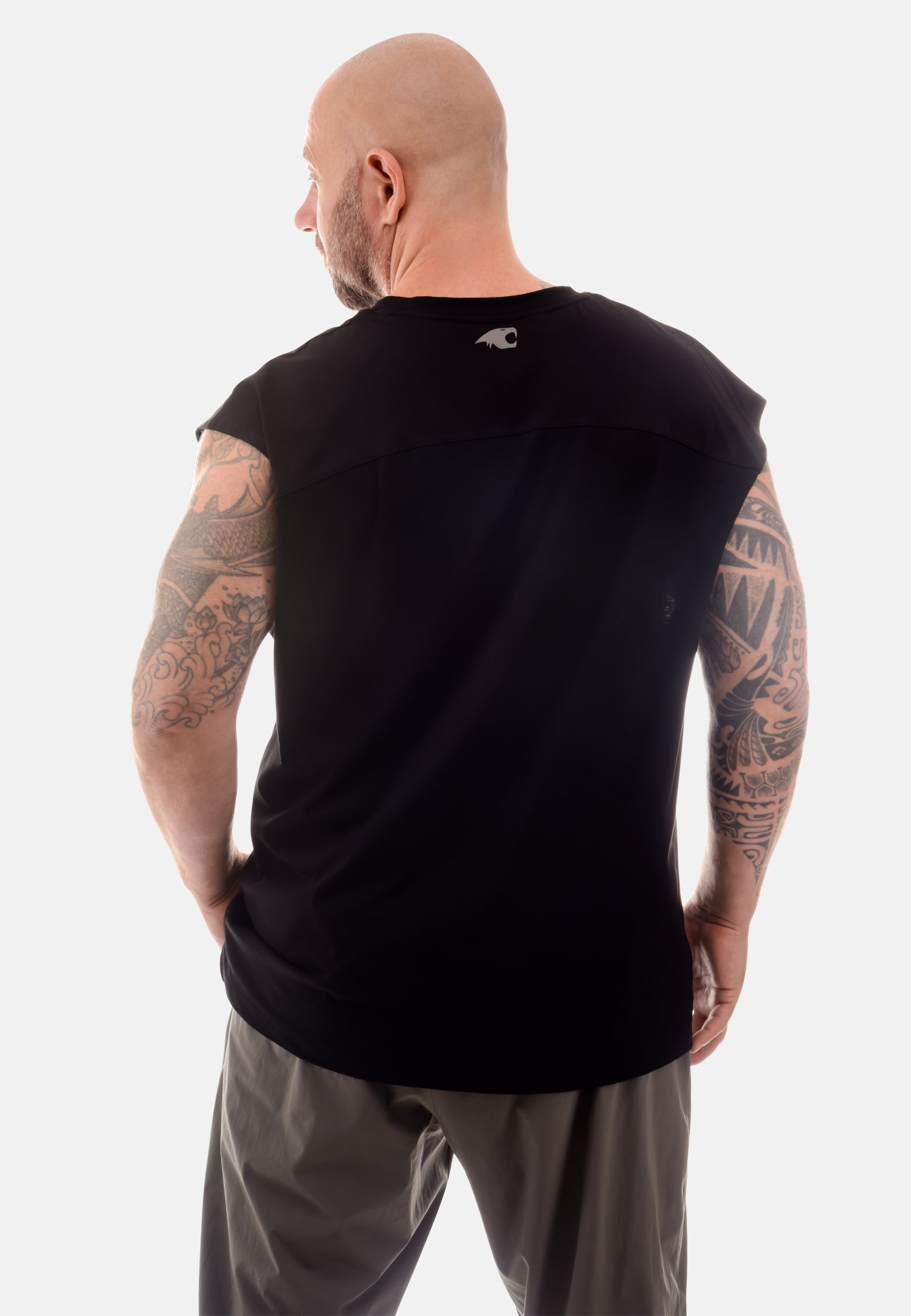 ALPHA WIDE CUT TANK TOP - YantraConnection