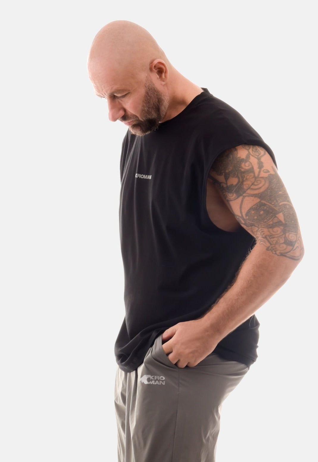 ALPHA WIDE CUT TANK TOP - YantraConnection