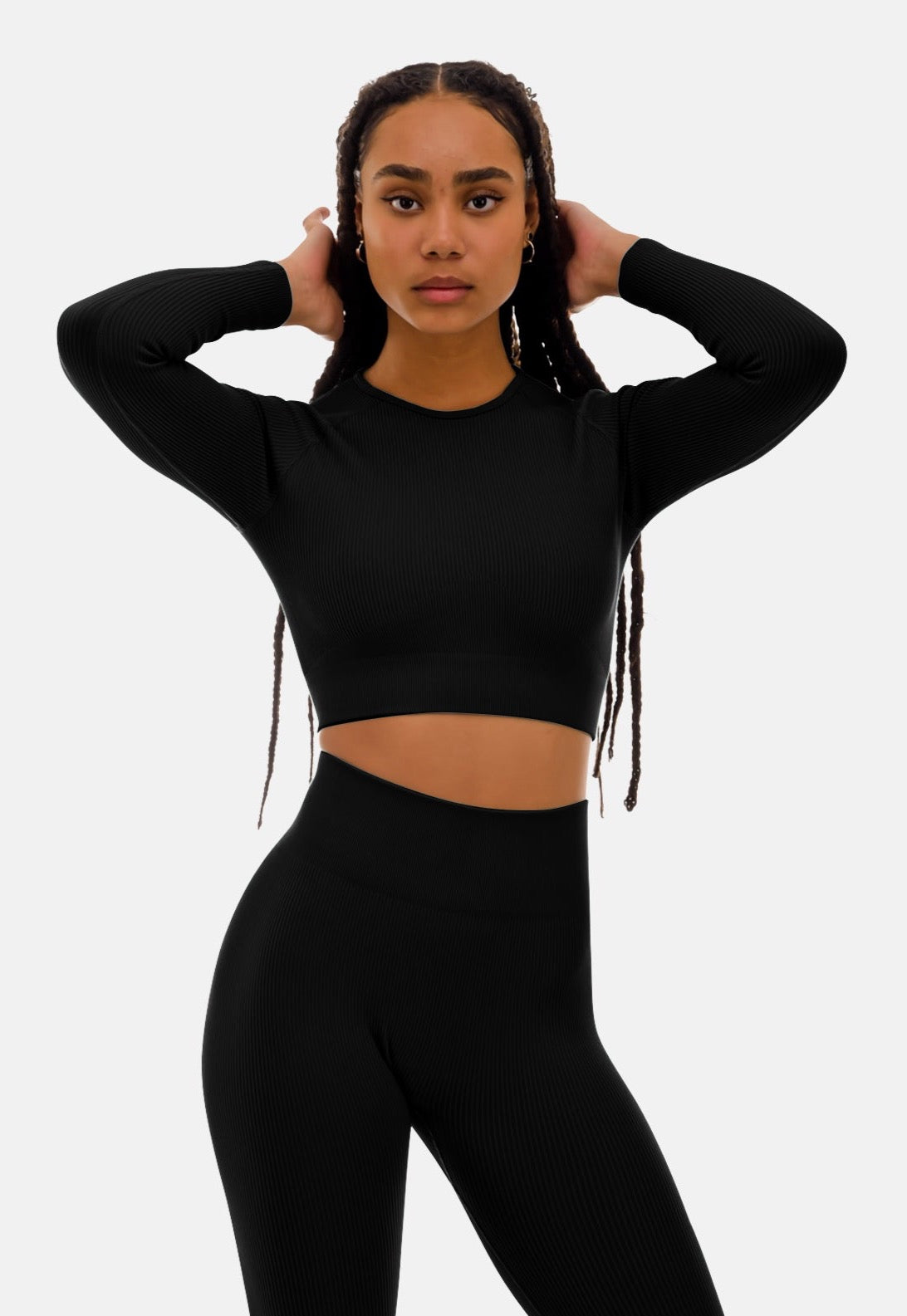 GODA Crop Top long-sleeve - YantraConnection
