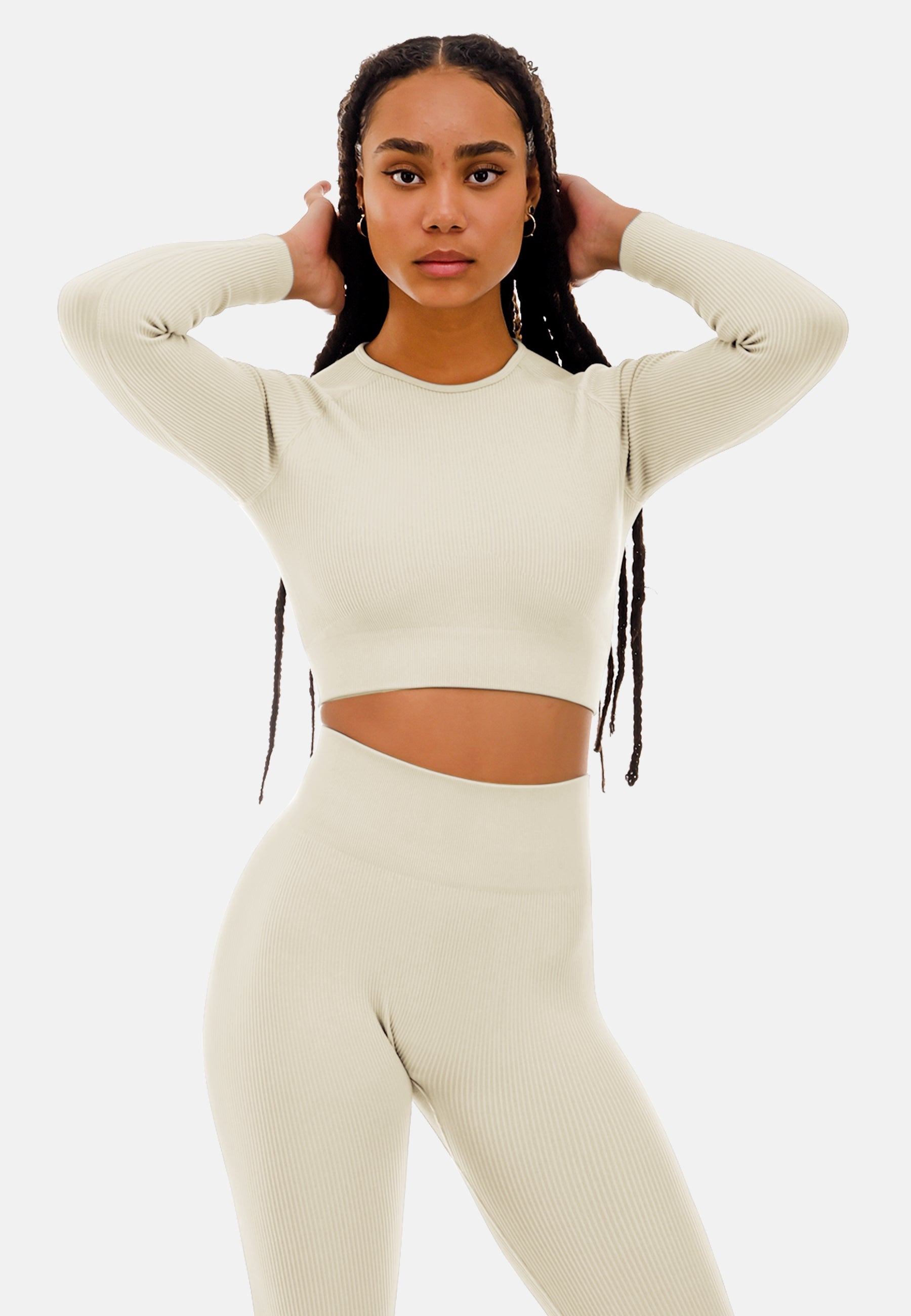 GODA Crop Top long-sleeve - YantraConnection