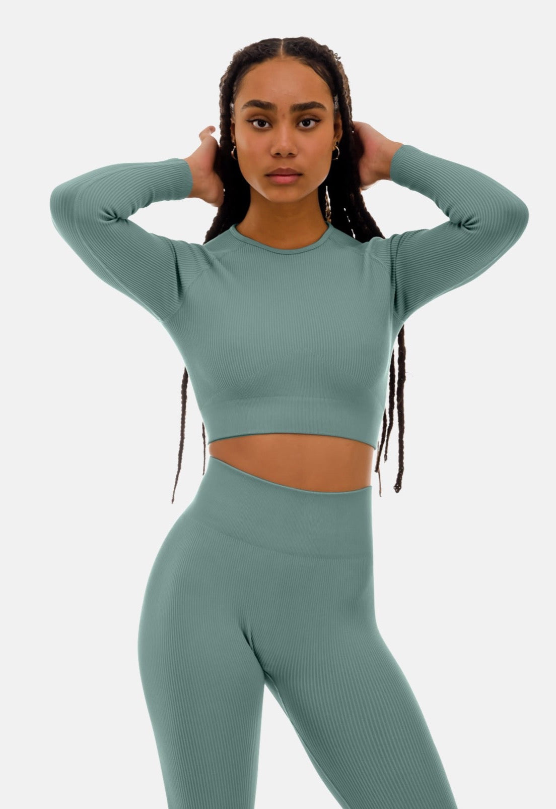 GODA Crop Top long-sleeve - YantraConnection