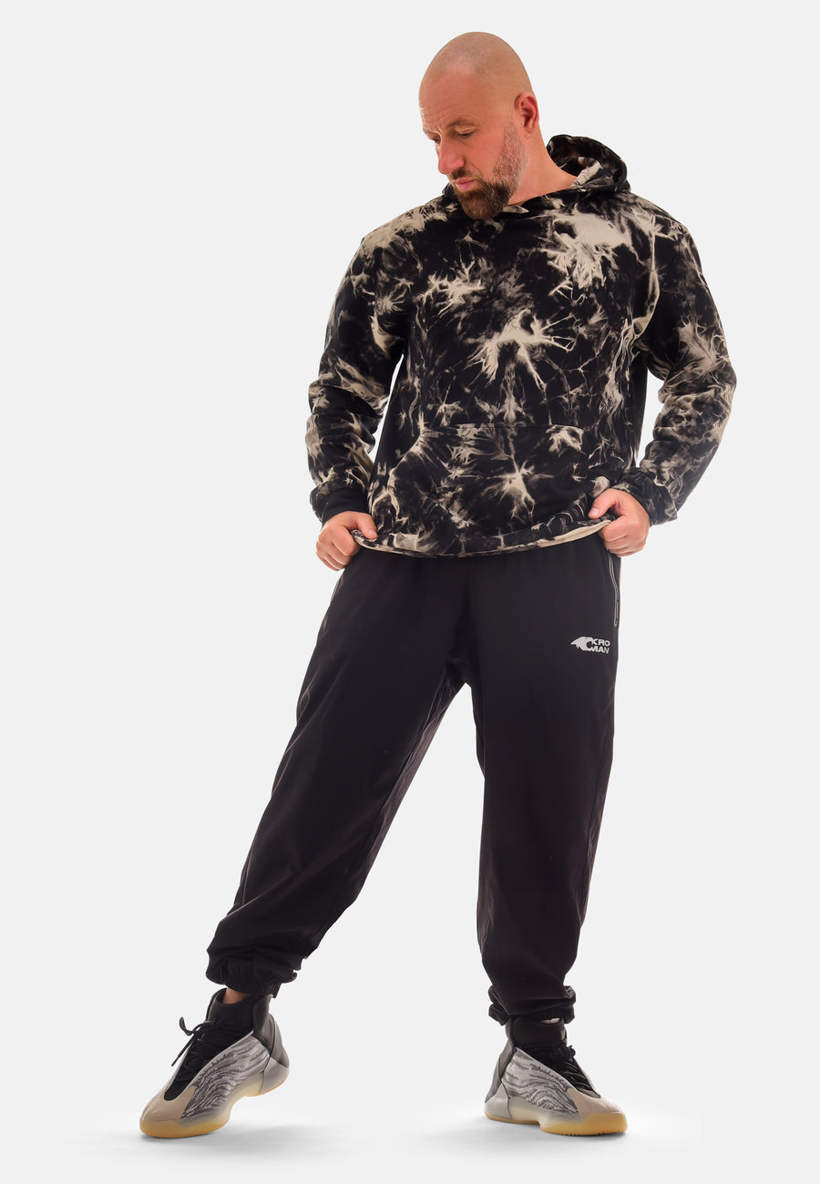 GENDERLESS BLACK SMOKE Hoodie - YantraConnection