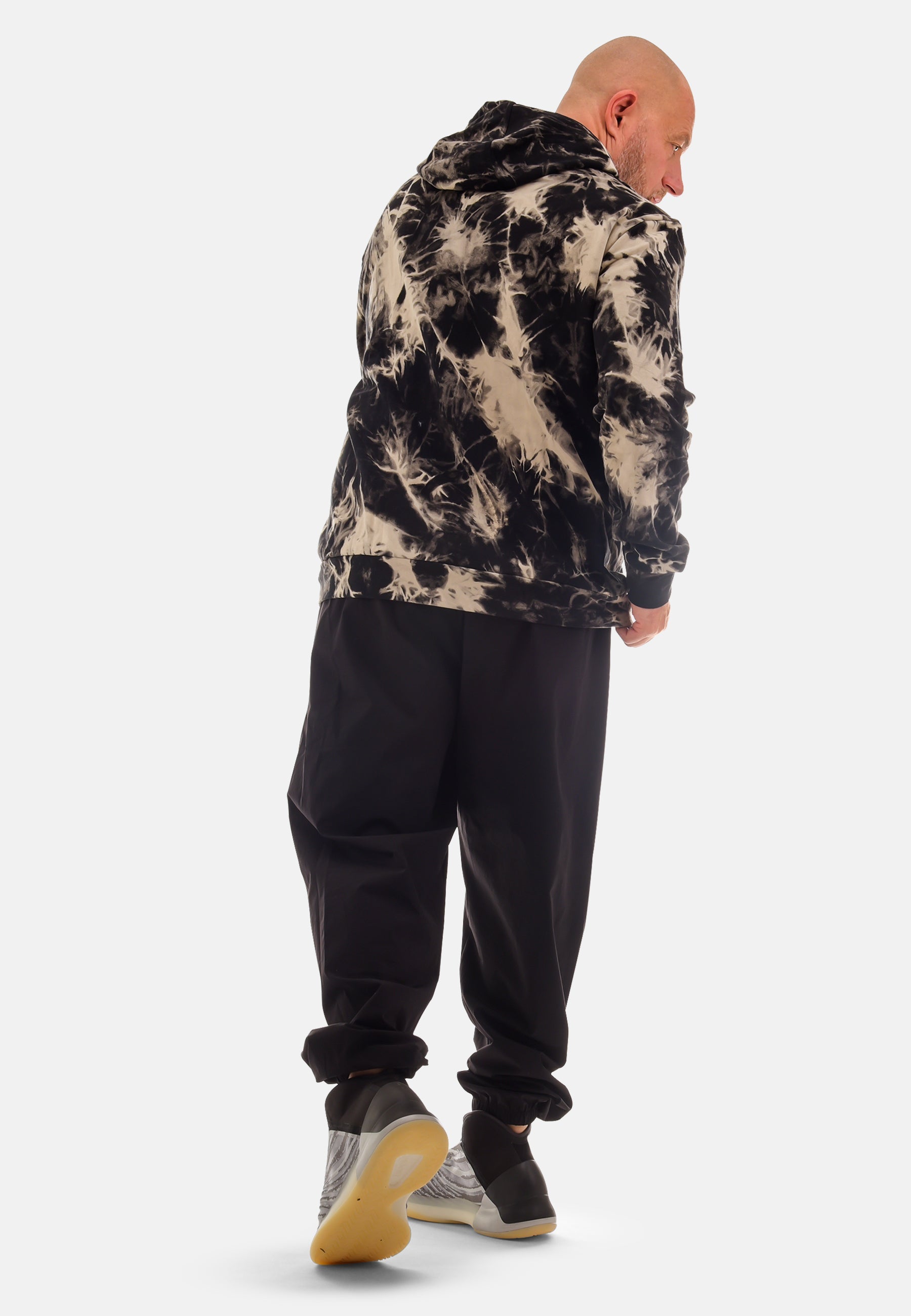 GENDERLESS BLACK SMOKE Hoodie - YantraConnection