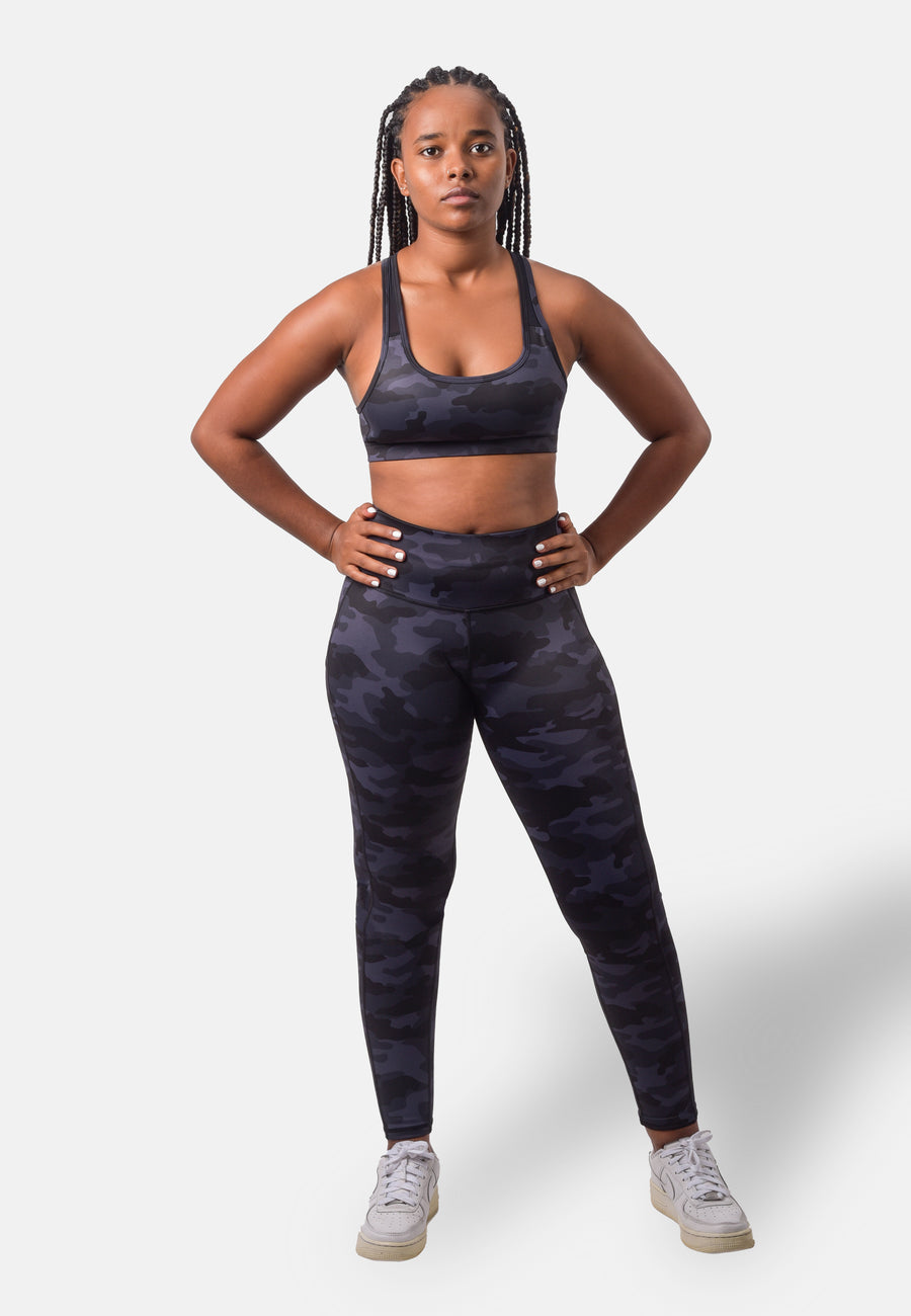 CAMO HighWaisted Leggings - YantraConnection
