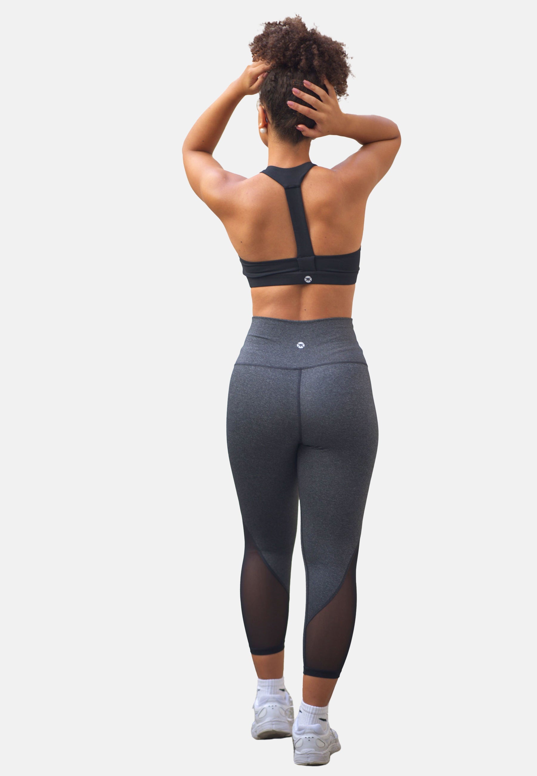 MESH CAPRI Leggings - YantraConnection