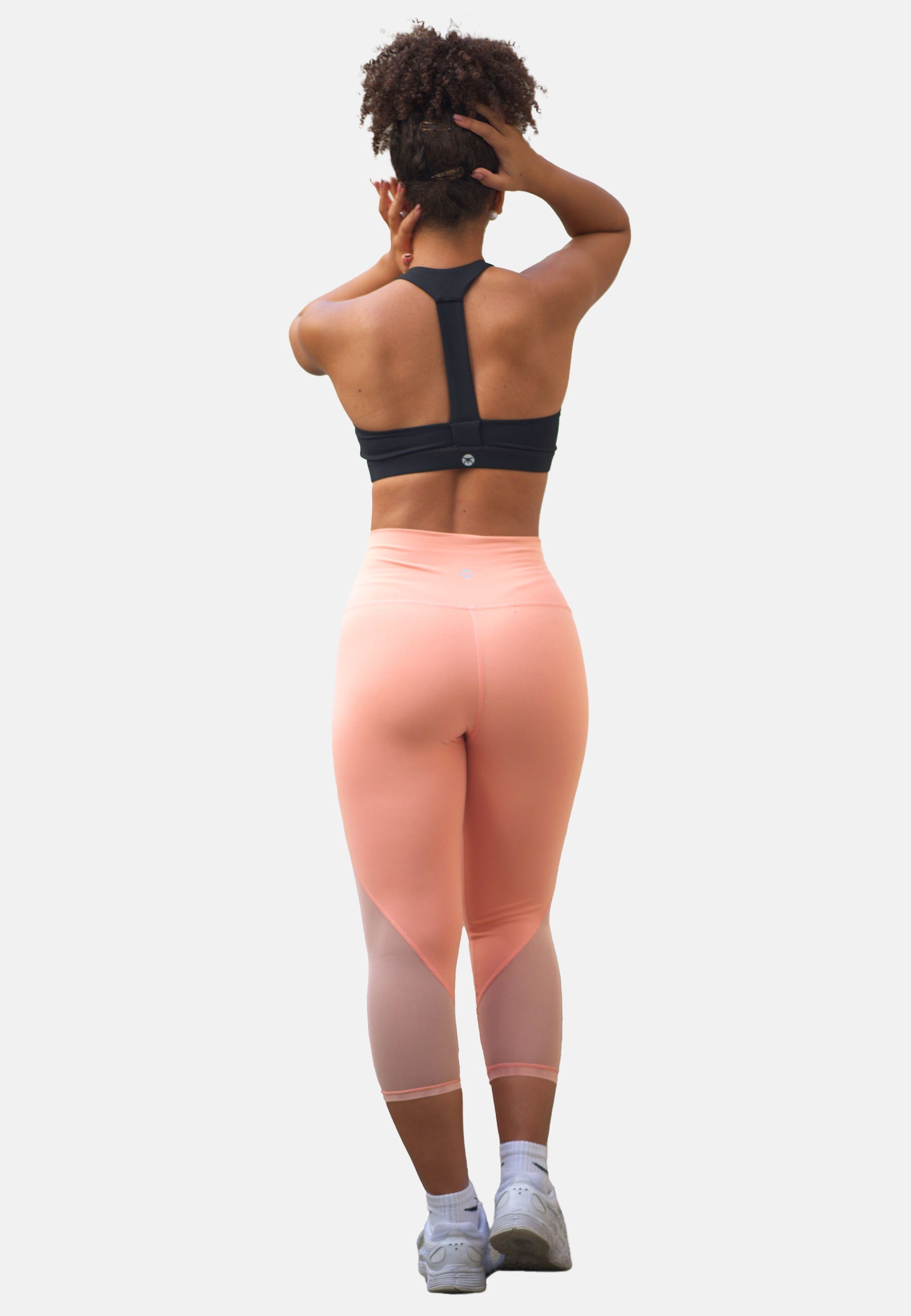 MESH CAPRI Leggings - YantraConnection